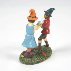 Snow Village Halloween*Department 56 The Squirting Frog Trick