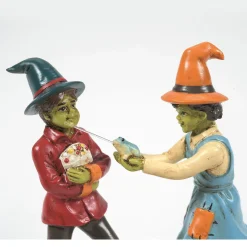 Snow Village Halloween*Department 56 The Squirting Frog Trick