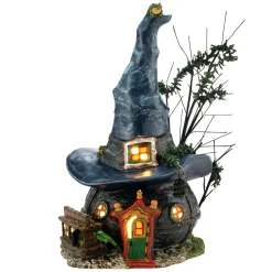 Snow Village Halloween*Department 56 Toads & Frogs Witchcraft Haunt