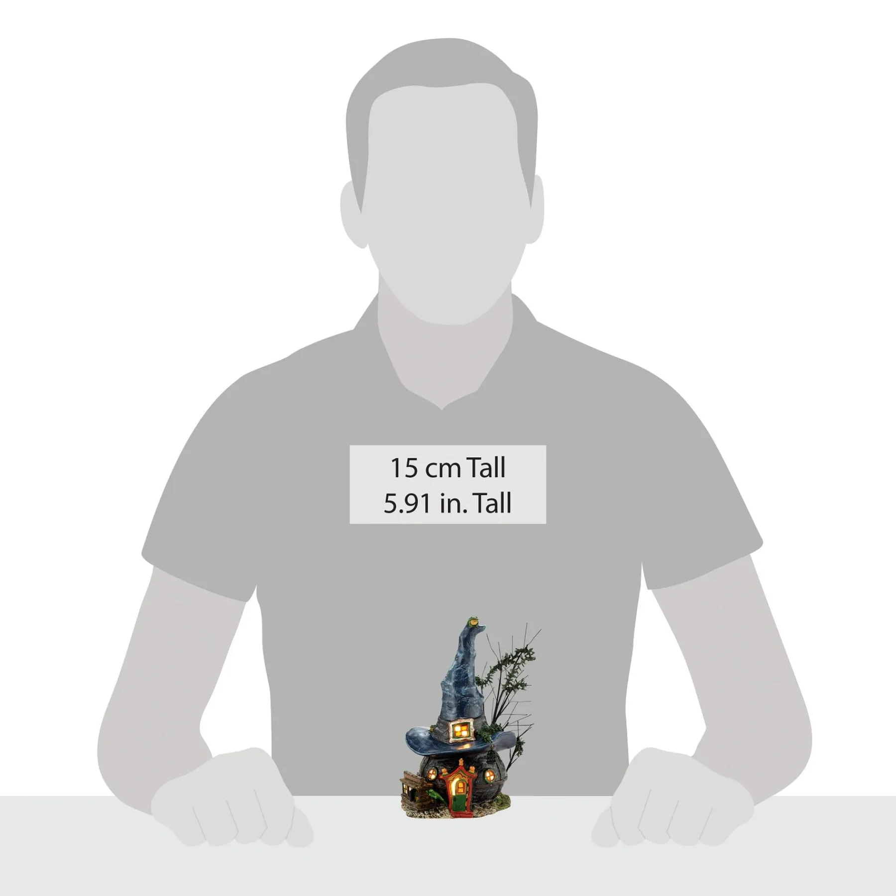 Snow Village Halloween*Department 56 Toads & Frogs Witchcraft Haunt