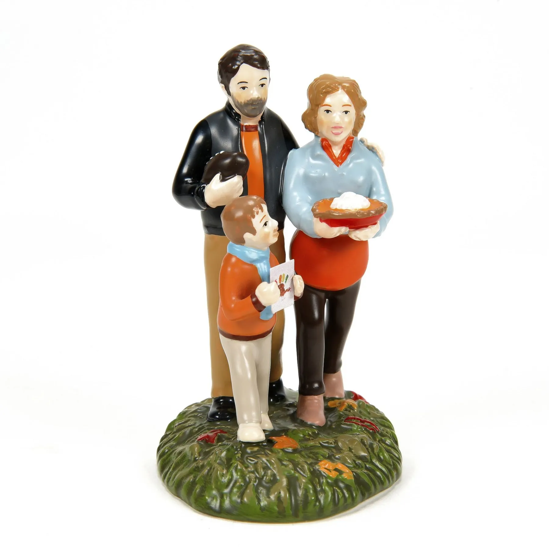 Snow Village Halloween*Department 56 Touchdowns, Turkey & Pie