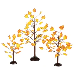 Village Accessories*Department 56 Village Autumn Maple Trees