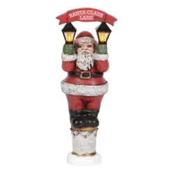 Village Accessories*Department 56 Vintage Santa Street Light