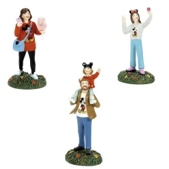 Snow Village Halloween*Department 56 Visiting The Park