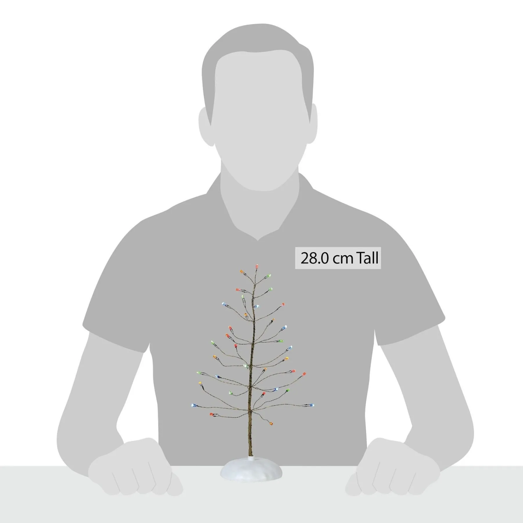 Village Accessories*Department 56 Winter Brite Tree Multi